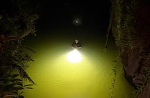 Night Time Charco Azul and Arenales Cave and Waterfall Adventure