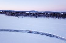 Ice Skating on Frozen Inari Lake