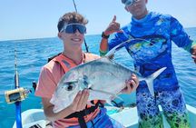 La Diosa Del Mar Fishing Charter in Costa Maya 6 hrs