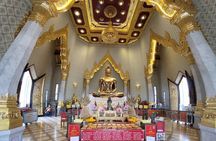 Golden Buddha Reclining Buddha and Marble Temple Private Tour