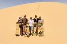 Agadir/Taghazout : Sunset Sandboarding with Dinner & Quad Bike