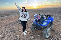 Marrakech Quad Bike Activity in desert palmeraies grove