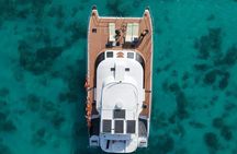 Half Day Coral Island Premium Yacht Tour with Sunset Dinner