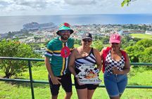 Dominica Roseau City and Rainforest Tour