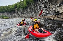 Quebec: Guided Rafting and Inflatable Kayaking – Family Activity