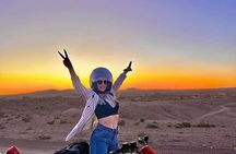 Desert Agafay: Quad bike and Moroccan dinner show with pick/up