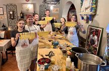 Florence Pasta Cooking Class with Unlimited Wine