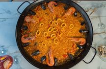 Madrid: Paella & Sangria Classes- Seafood, Chicken & Vegan option