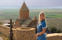 Khor Virap, Echmiadzin Cathedral and Zvartnots Private Tour