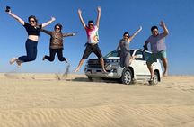 Airport to Desert Doha Transit Safari Tour Camel Ride and ATV