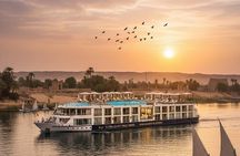 Luxury 4-Day Nile Cruise Aswan to Luxor with Abu Simbel & Balloon