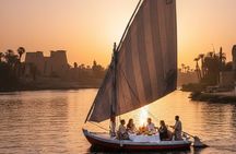 Luxury Nile Sunset Felucca Sail | Private Dinner - Hotel Transfer