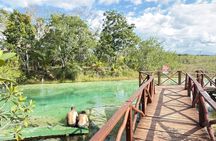 Bacalar: The Great Pyramids of Ichkabal Lagoon & Los Rapidos.