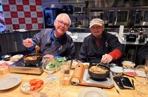 Japanese Sake Tasting & Wagyu Sukiyaki Cooking Class in Tokyo