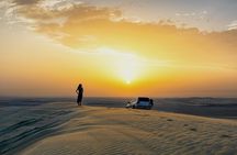 Thrilling Half-Day Safari, Dune Bashing, CamelRide & Sandboarding