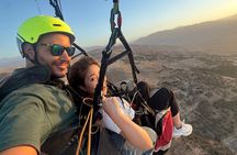 Tandem Paragliding Adventure Over Desert Mountains