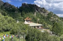 Terelj National Park Chinggis Khaan Statue and Nomadic Family