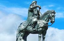 Terelj National Park Chinggis Khaan Statue and Nomadic Family