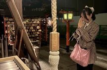 Night Walk in Gion and Geisha District with Local Students 