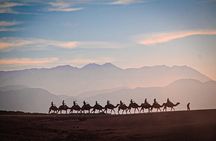 Agafay Desert Sunset Camel Ride, Moroccan Dinner & Fire Show
