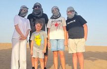 Vip Sunset Desert Safari with pick&drop and BBQ dinner & liveshow