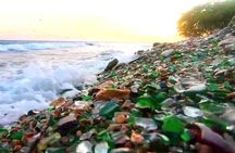 St.Kitts Sea Glass & Volcanic Black Sand Beach Day