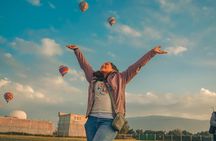 Balloon flight from CDMX with Breakfast in CAVE and Pyramids