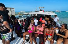 Hip Hop Party Boat in Punta Cana Free Drinks Sand Bar for Adults