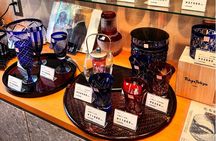 Tokyo 1.5 Hour Edo Kiriko Glass Cutting Workshop in Sumida