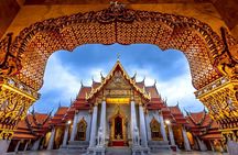 Private tour to Golden Buddha Reclining Buddha and Marble Temple