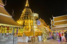 Half Day: Wat Doi Suthep Cultural Monk’s Alms & Sunrise Tour