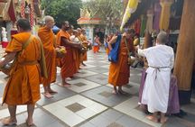 Half Day: Wat Doi Suthep Cultural Monk’s Alms & Sunrise Tour