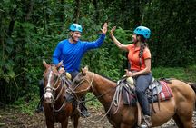 Arenal Horseback Riding to La Fortuna Waterfall 