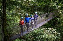 Arenal 12 Zipline Cables Experience Fly over La Fortuna Waterfall