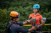 Arenal 12 Zipline Cables Experience Fly over La Fortuna Waterfall