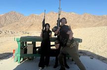 Las Vegas Outdoor Machine Gun and Rifle Shooting with Pickup