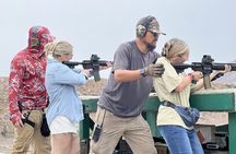 Las Vegas Outdoor Machine Gun and Rifle Shooting with Pickup
