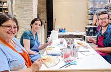 Spanish Fan Painting Workshop with Local Artist in Valencia