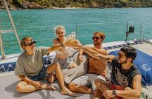 Phuket Yacht Party Explore Coral Racha Islands and Sunset Views
