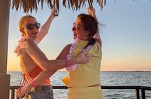 Fort Myers: Tiki Pub VIP Private Dolphin & Sunset Cruise