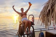 Fort Myers: Tiki Pub VIP Private Dolphin & Sunset Cruise