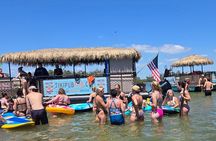 Fort Myers: Tiki Pub VIP Private Tropical Sandbar Getaway Cruise
