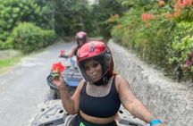 Blue Hole dunn river floating bar Ocho Rio tour