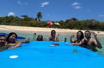 Private Charter on a Whaler 30 to Icacos and Palomino Island