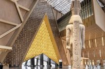 The Grand Egyptian Museum and Pyramids, &sphinx & Nile felucca
