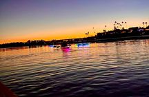 Clear Illuminated Sunset Kayak Tours in San Diego