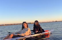 Clear Illuminated Sunset Kayak Tours in San Diego