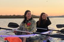 Clear Illuminated Sunset Kayak Tours in San Diego