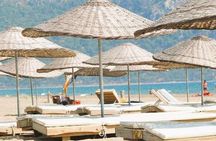 Dalyan Mud Bath, Iztuzu Beach & Kaunos Tombs from Sarigerme