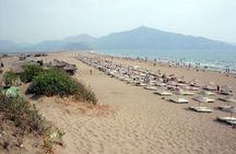Dalyan Mud Bath, Iztuzu Beach & Kaunos Tombs from Sarigerme